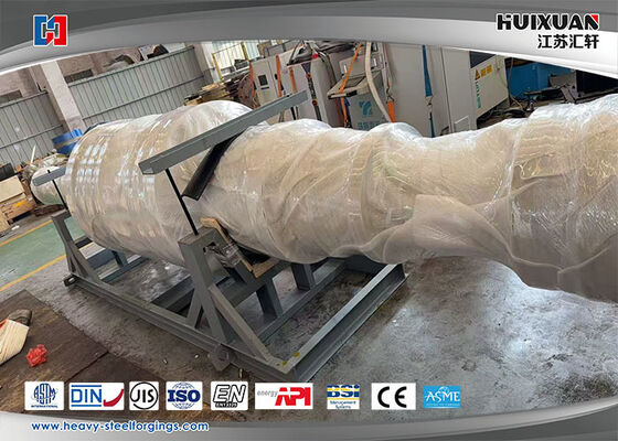 Rotor Turbin Uap Mempertukarkan Menggunakan Bahan Baja Alloy Dengan Proses Peleburan EF LF VD dan Mesin dari kasar hingga selesai