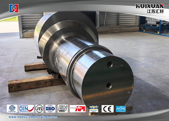 Baja paduan ASTM SAE 4340 Crankshaft Untuk Pencet Hydraulic