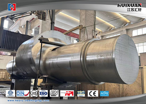 Baja paduan ASTM SAE 4340 Crankshaft Untuk Pencet Hydraulic
