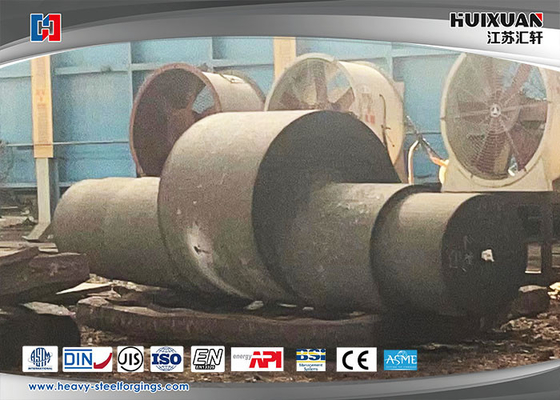 Baja paduan ASTM SAE 4340 Crankshaft Untuk Pencet Hydraulic