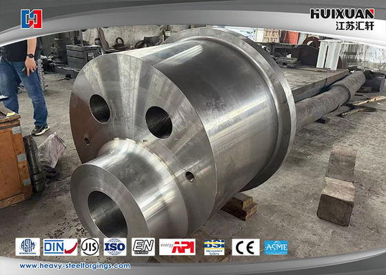 EN 10250-2 S355J2G3 bagian yang dipalsukan dari poros eksentrik