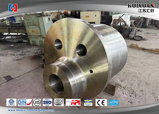 EN 10250-2 S355J2G3 bagian yang dipalsukan dari poros eksentrik