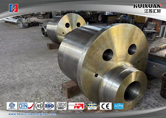 EN 10250-2 S355J2G3 bagian yang dipalsukan dari poros eksentrik