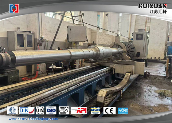 Tempa Baja Karbon Paduan 1045 ASTM 4140 4340 18CrNiMo6 Tempa Poros Penggerak