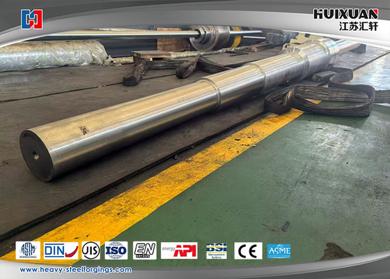 Tempa Baja Karbon Paduan 1045 ASTM 4140 4340 18CrNiMo6 Tempa Poros Penggerak