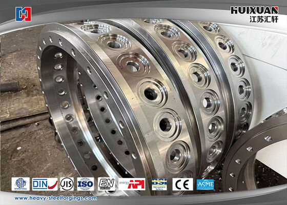 Motor Bearings Ring Forging Heat Treatment Alloy Steel