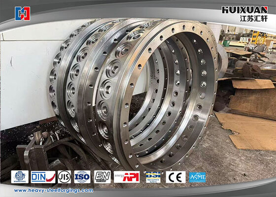 Motor Bearings Ring Forging Heat Treatment Alloy Steel