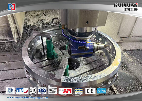 Motor Bearings Ring Forging Heat Treatment Alloy Steel