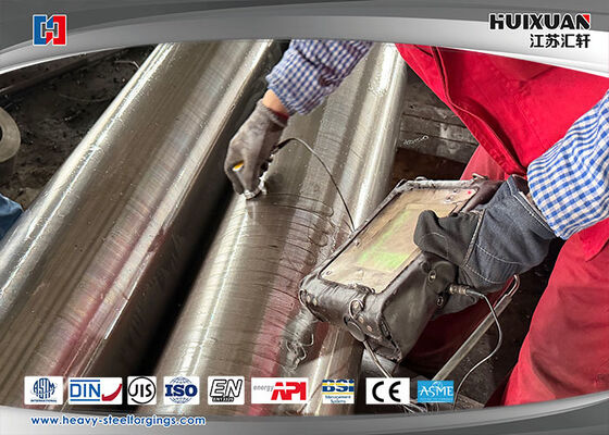 Alloy Steel Forging 25Cr2Ni4MoV, 34CrNiMo6 Poros baja berat, poros motor.